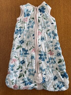 Burt’s Bees Beekeeper Floral Sleeveless Baby Sleep Sack